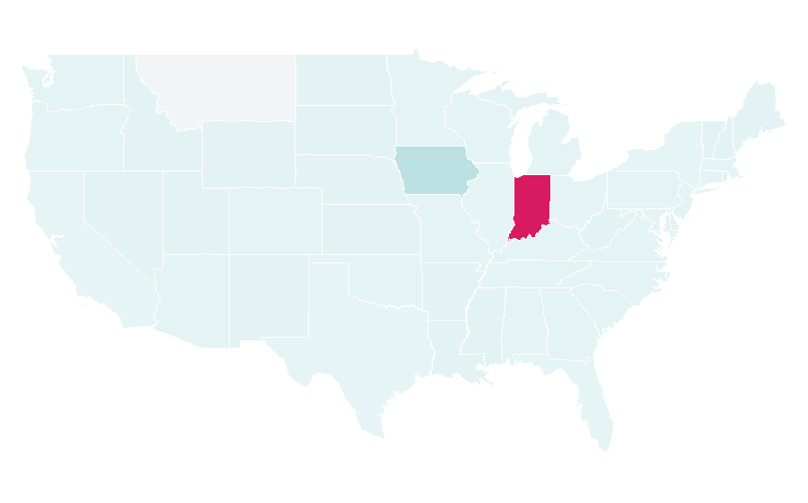 Affinity by region — Incredible India, United States