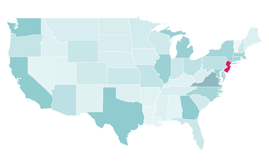 Affinity by region — India Today, United States