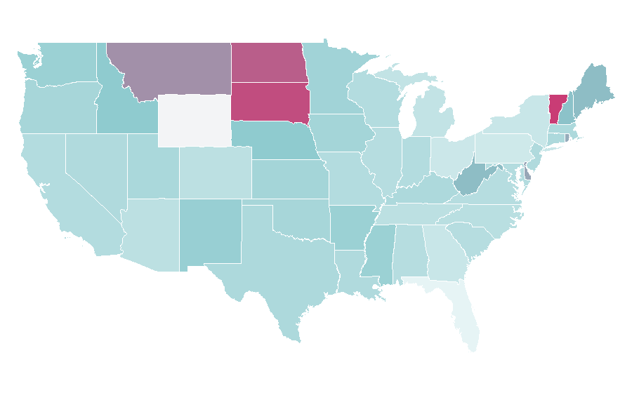 Affinity by region — Indian pop, United States