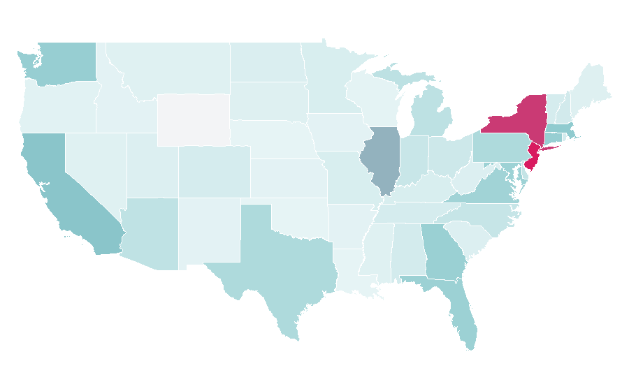 Affinity by region — Indian wedding clothes, United States