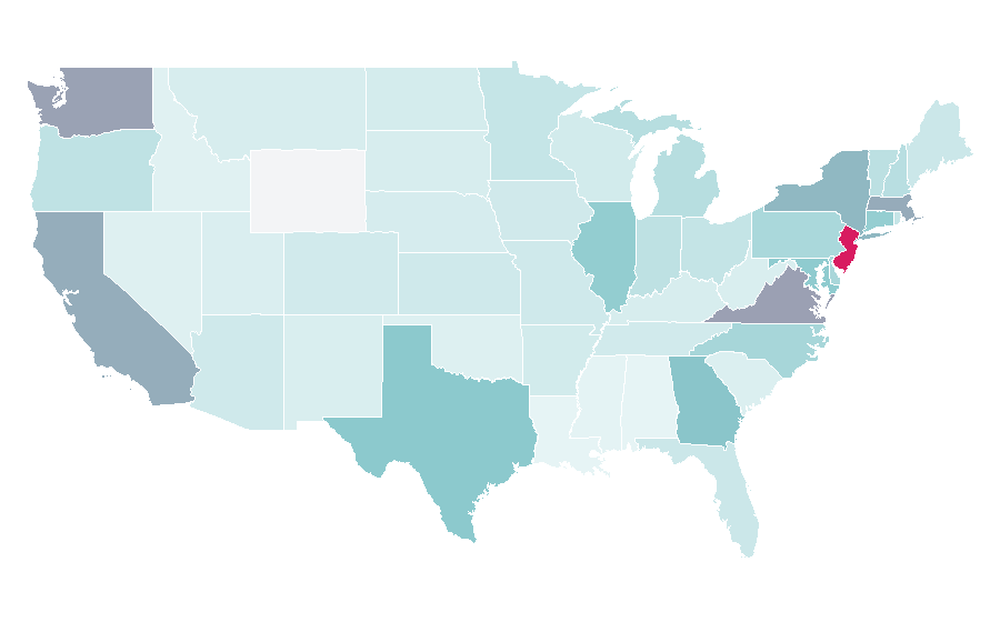 Affinity by region — Indira Gandhi, United States