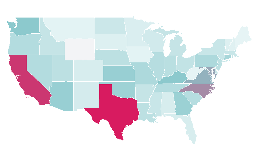 Affinity by region — Individualism, United States