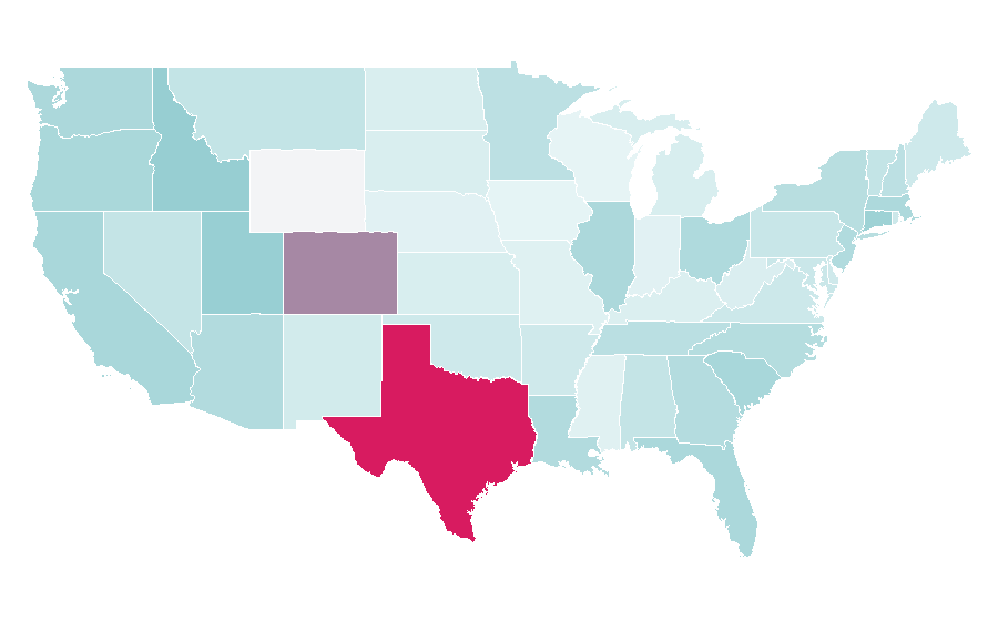 Affinity by region — Ineos, United States