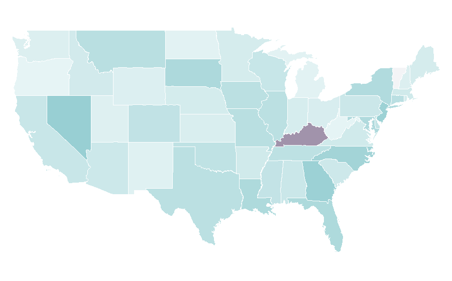 Affinity by region — Infiniti, United States