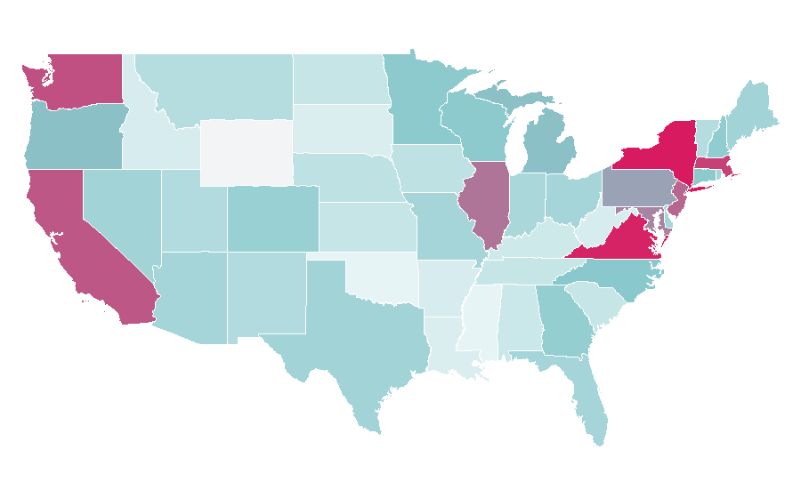 Affinity by region — Inflation, United States
