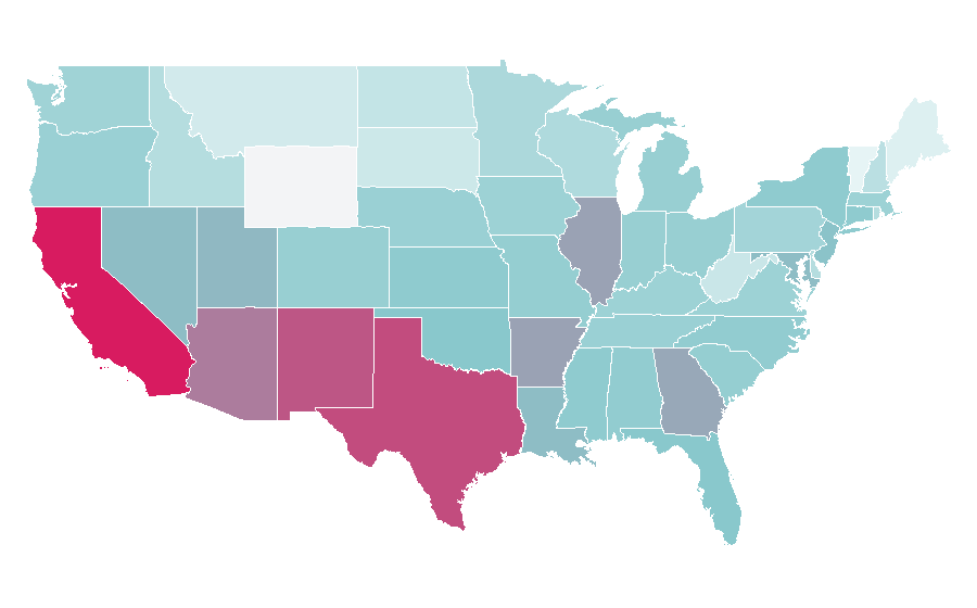 Affinity by region — Inside Out (2015 film), United States