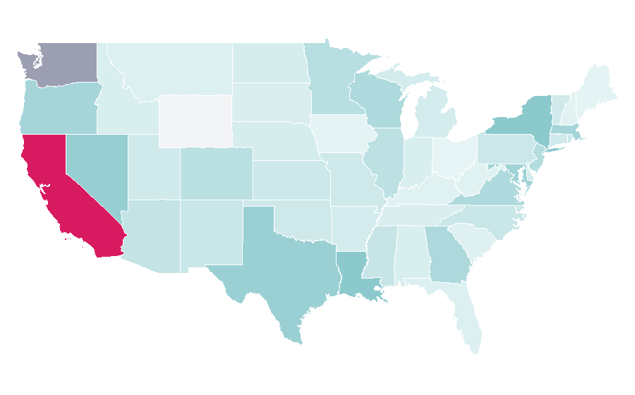 Affinity by region — Instant noodle, United States