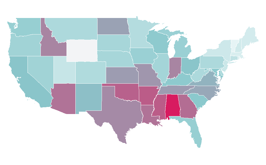Affinity by region — Integrity (band), United States