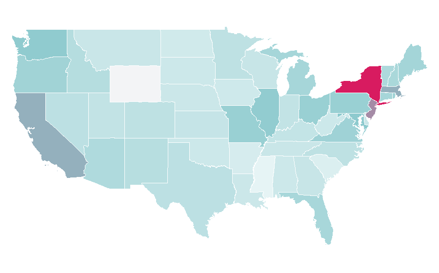 Affinity by region — Intel Developer Forum, United States