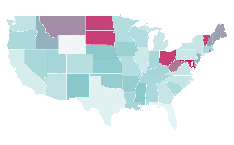 Affinity by region — Interactive media, United States