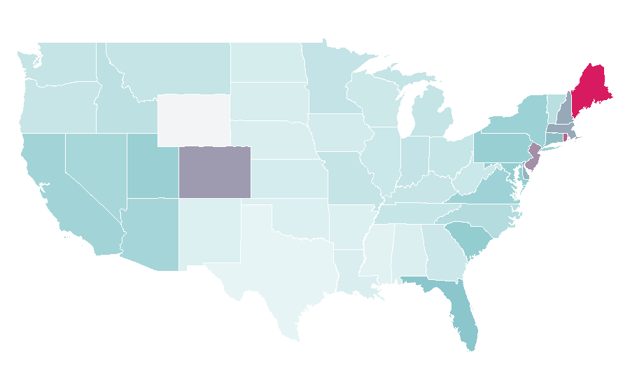 Affinity by region — Interval International, United States