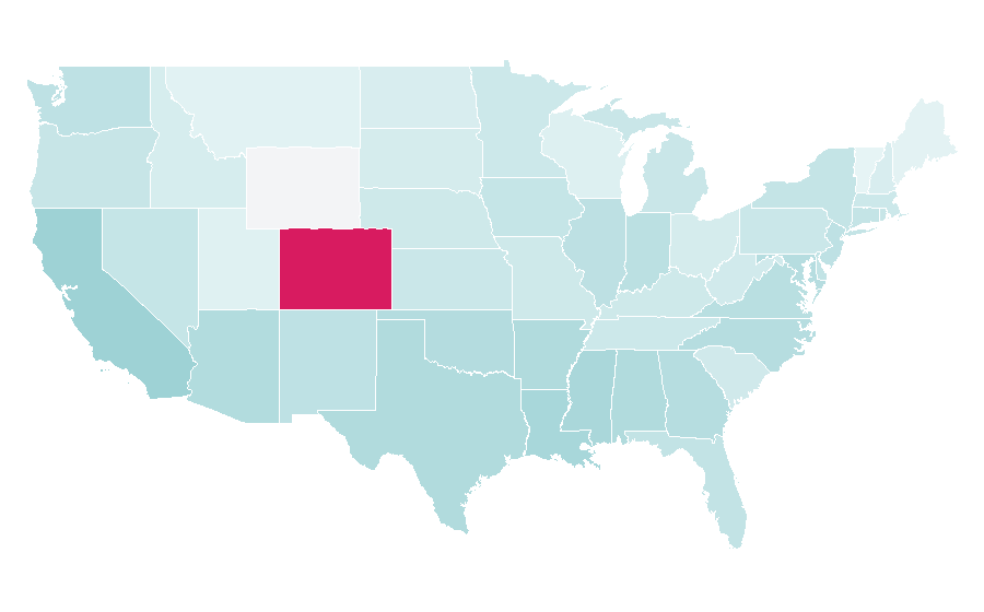 Affinity by region — Intervention (TV series), United States