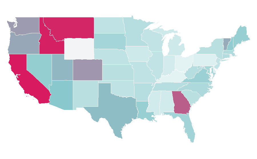 Affinity by region — Intuit, United States