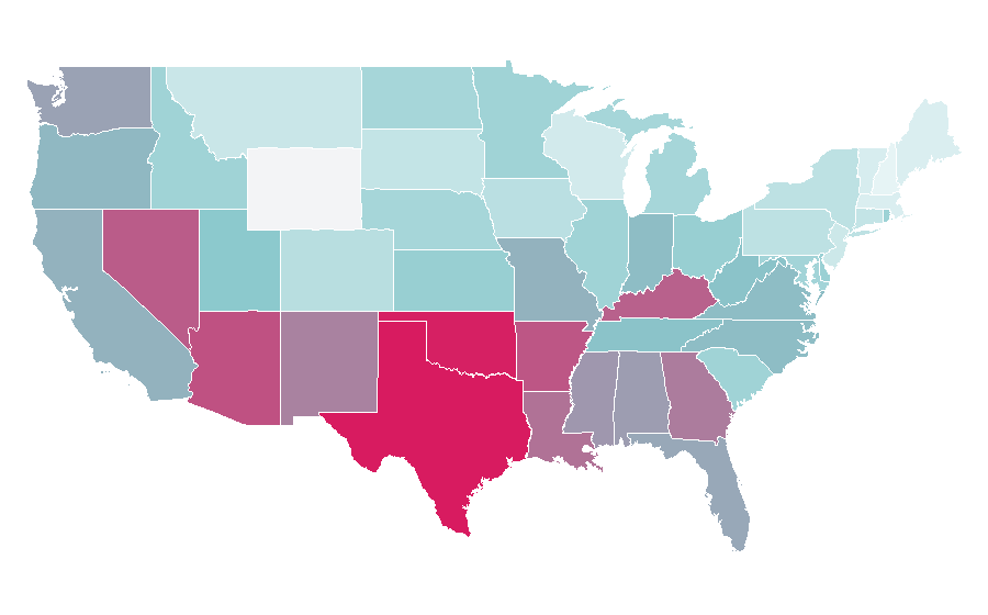 Affinity by region — Inuyasha, United States