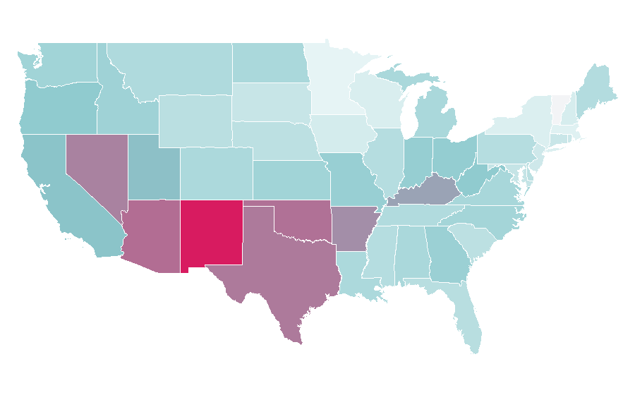 Affinity by region — invader zim, United States