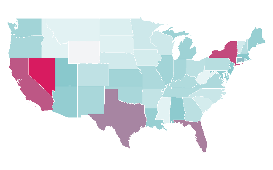 Affinity by region — iPhone Store, United States