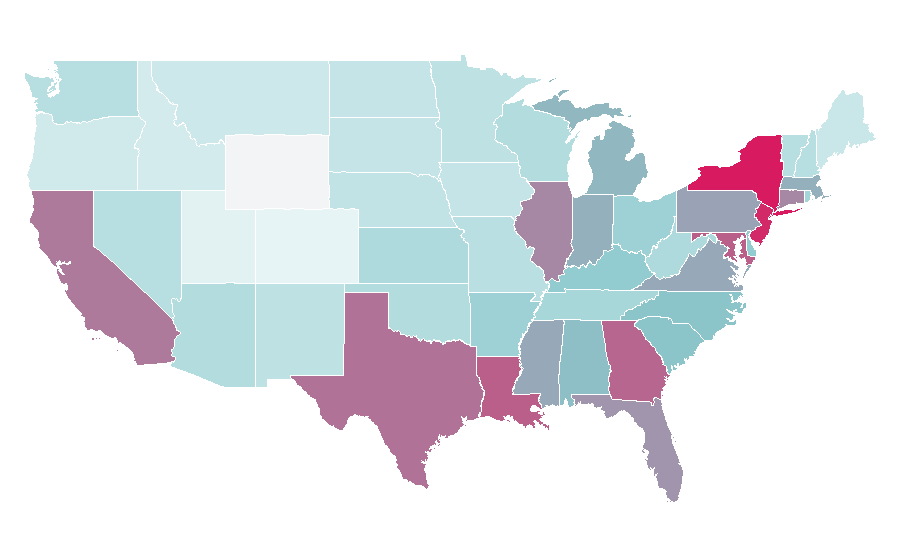 Affinity by region — Irish Spring, United States