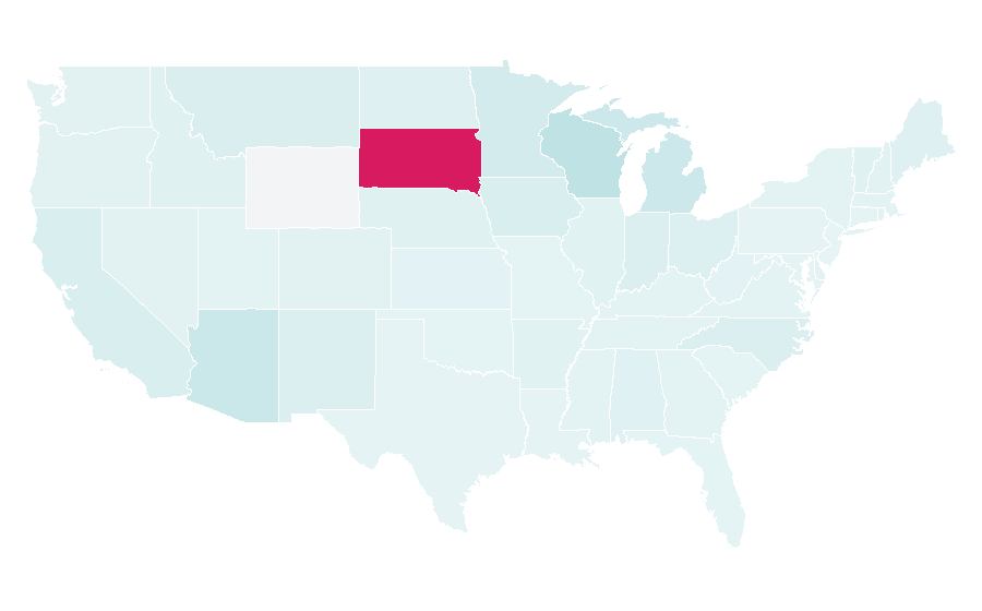Affinity by region — Ironwood, United States