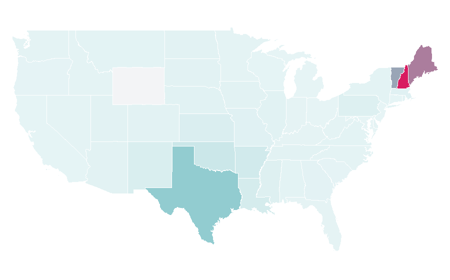 Affinity by region — Irving, Texas, United States