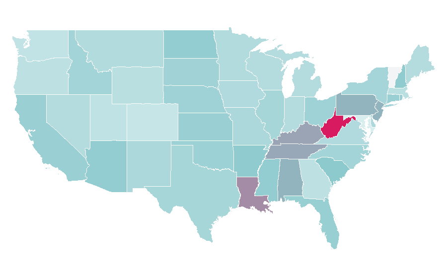 Affinity by region — It Cosmetics, United States