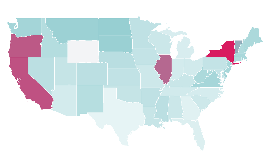 Affinity by region — Italo disco, United States