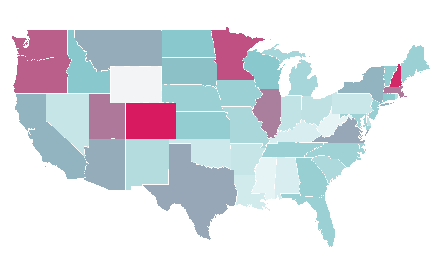 Affinity by region — Jabra (headset), United States
