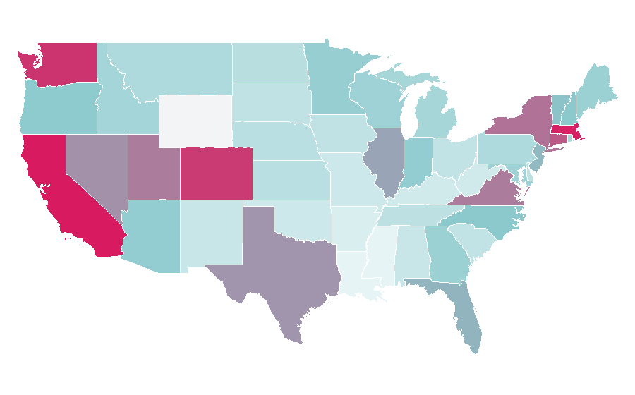 Affinity by region — Jack Doohan, United States