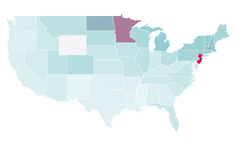 Affinity by region — Jack Hughes, United States