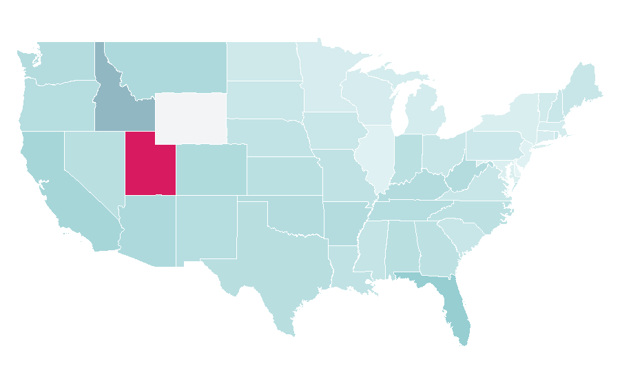 Affinity by region — Jack Sparrow, United States