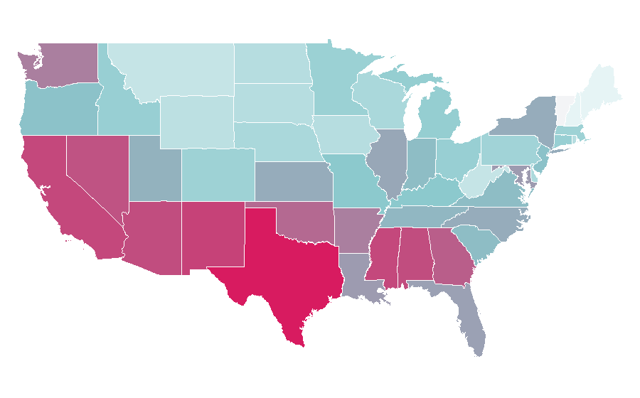 Affinity by region — Jackie Chan, United States