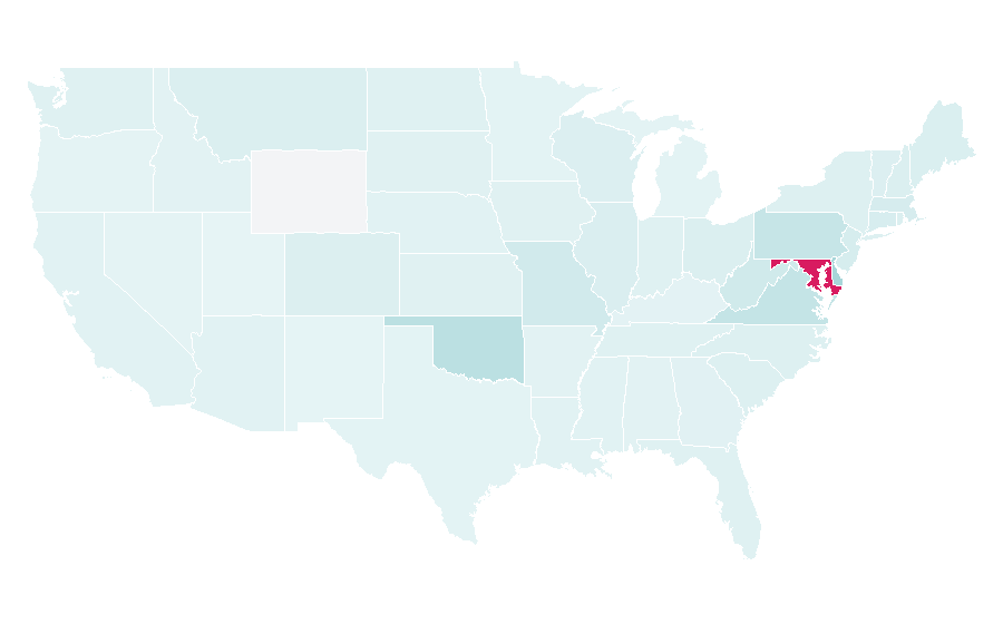 Affinity by region — Jackson Holliday, United States