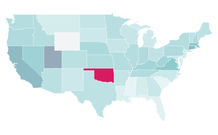 Affinity by region — Jacob Sartorius, United States