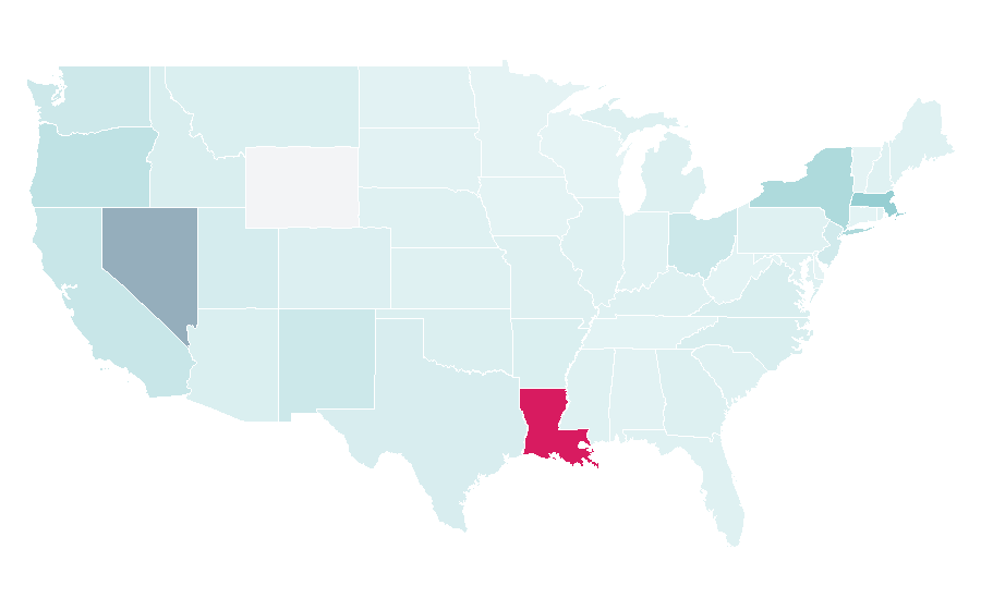 Affinity by region — Jade, United States