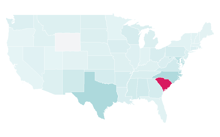 Affinity by region — Jadeveon Clowney, United States