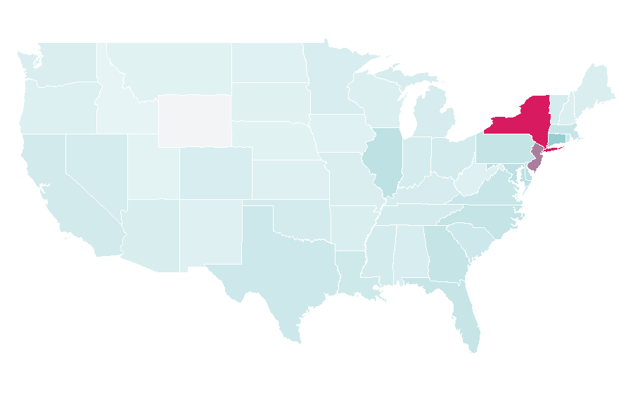 Affinity by region — Jalen Brunson, United States