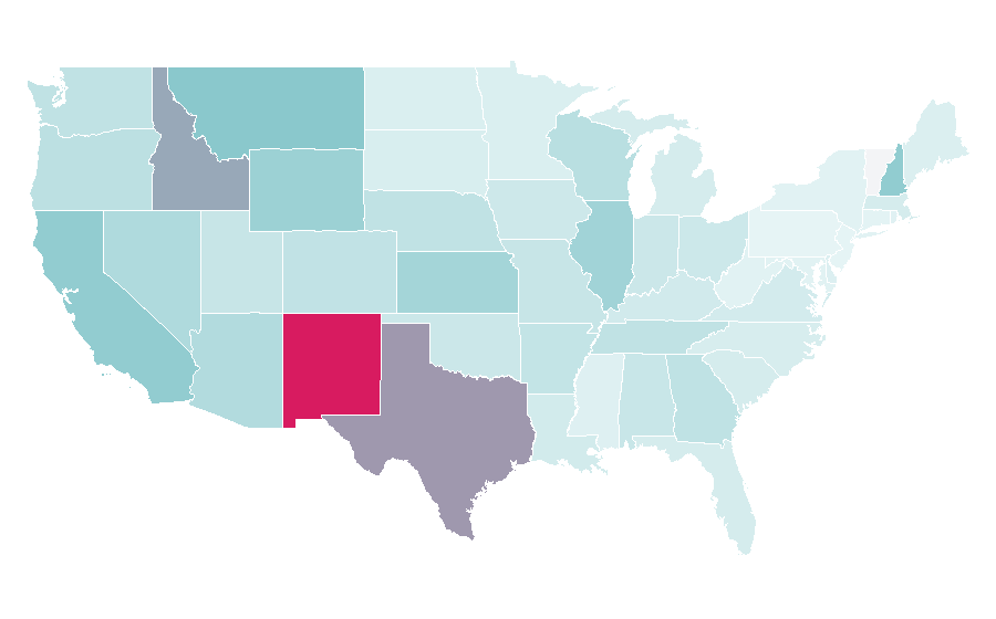 Affinity by region — Jalisco, United States