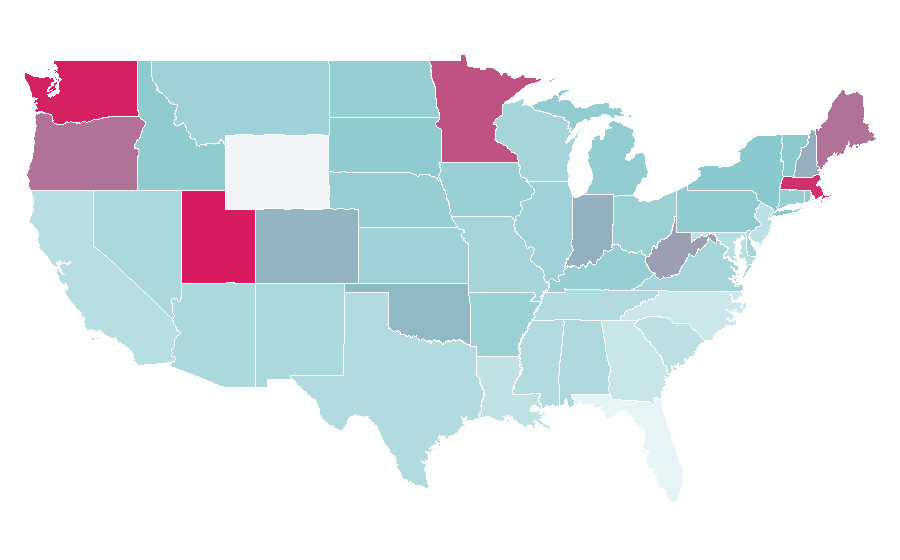 Affinity by region — James Marriott, United States