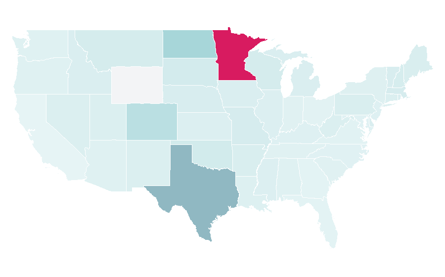 Affinity by region — Jamie Benn, United States