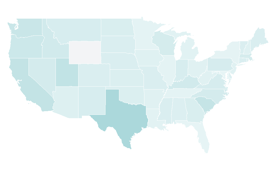 Affinity by region — japanese music, United States