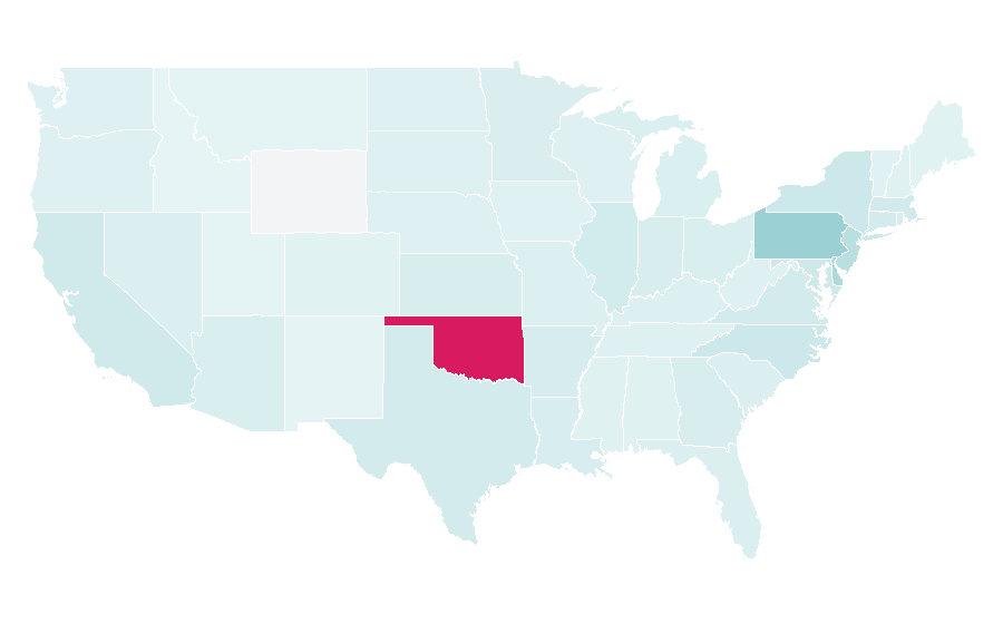 Affinity by region — Jared McCain, United States