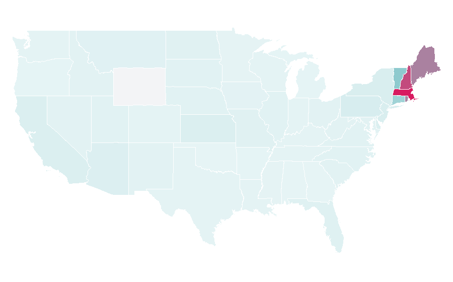 Affinity by region — Jarren Duran, United States