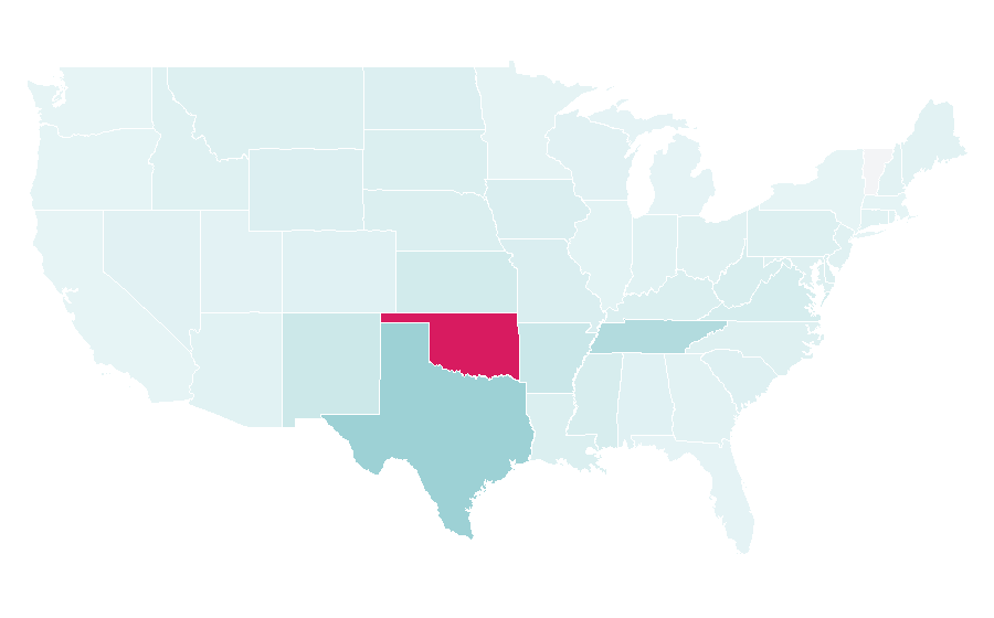 Affinity by region — Jason Witten, United States