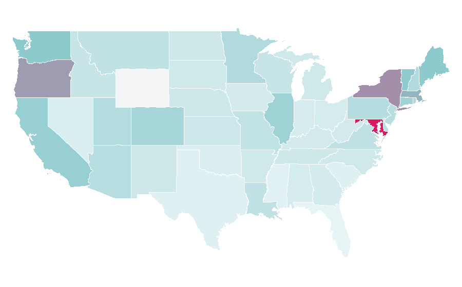 Affinity by region — Jay Duplass, United States