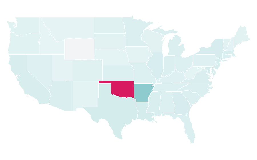 Affinity by region — Jaylin Williams, United States