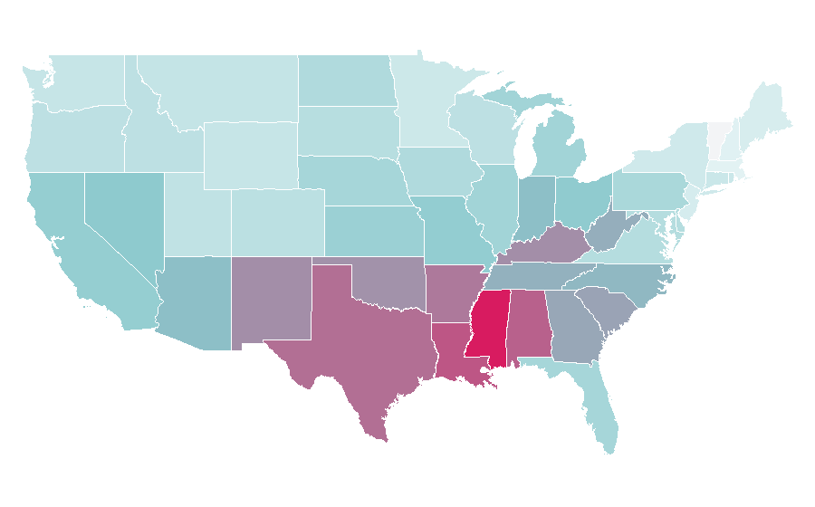Affinity by region — Jeepers Creepers (2001 film), United States