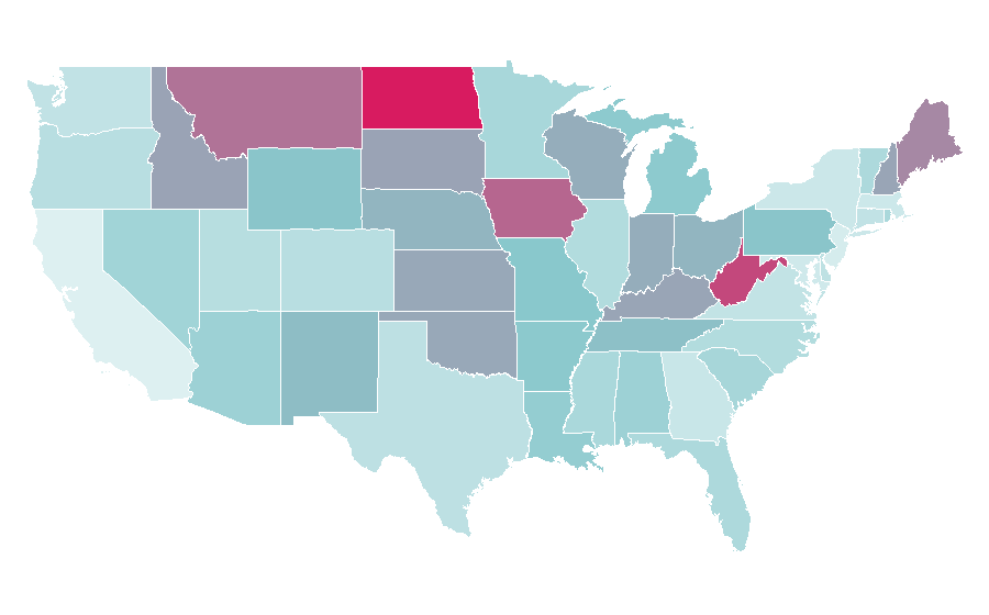 Affinity by region — Jeff Dunham, United States