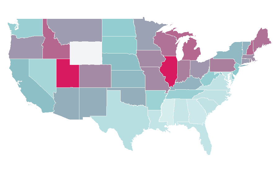 Affinity by region — Jeff Garlin, United States