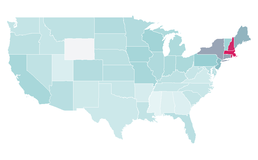 Affinity by region — Jeff Ross, United States