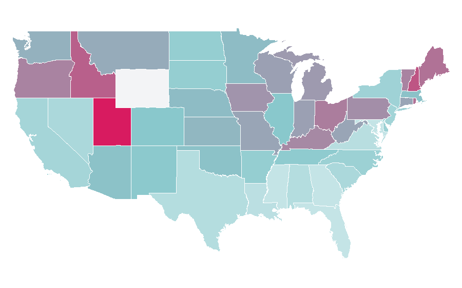 Affinity by region — Jeffrey Tambor, United States