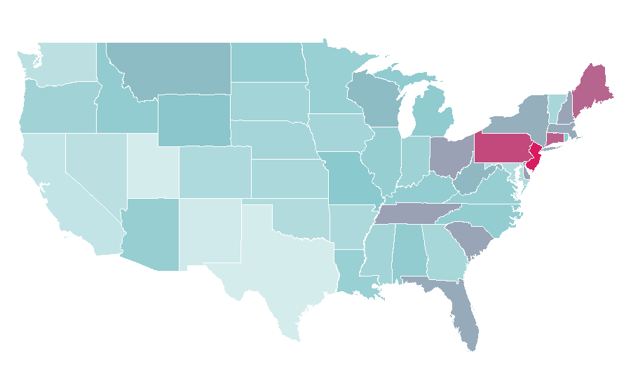 Affinity by region — Jesse Watters, United States